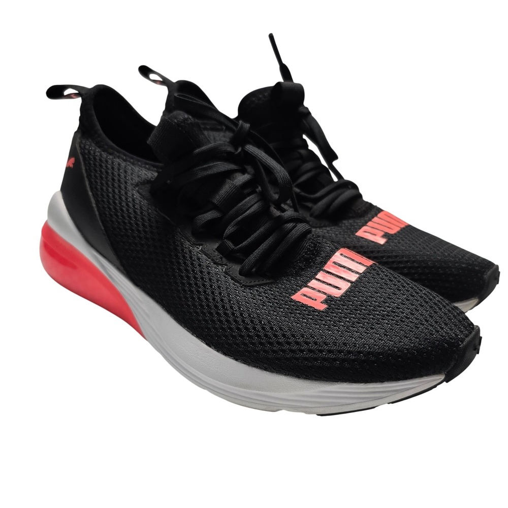 Puma Cell Vive Women Running Shoes Black Pink 195425-03 Size 9